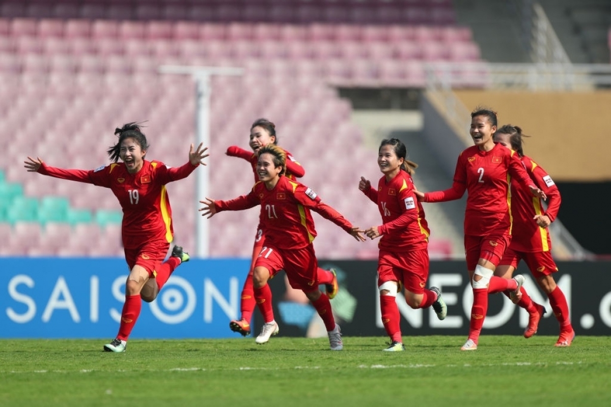 Vietnamese women make history as they cruise to 2023 World Cup